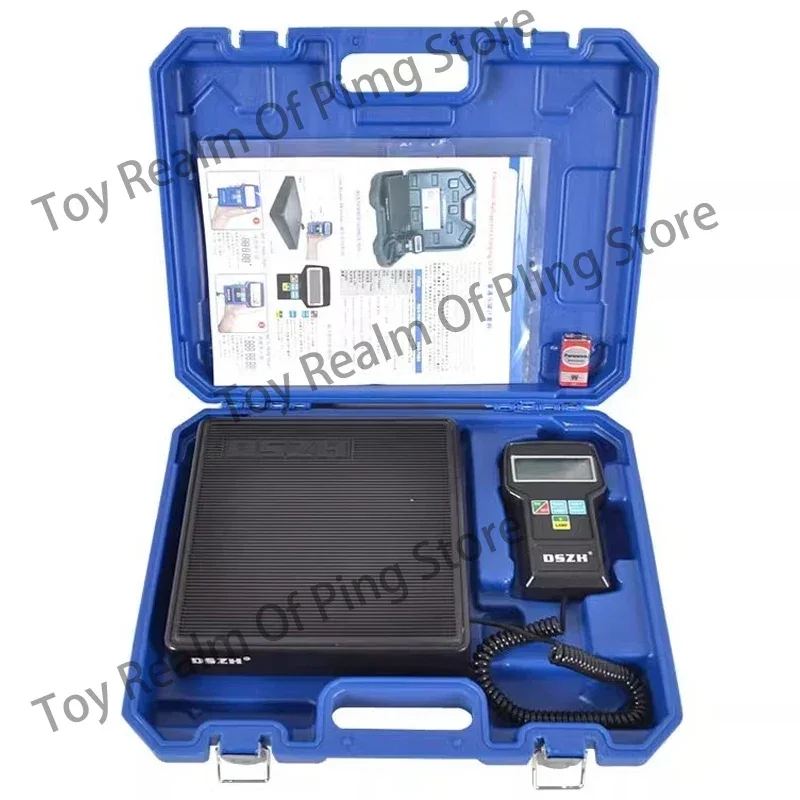 

Digital A/C Refrigerant Charging Scale High-precision Portable Freon Filling with Case Measuring Tool RCS-7040