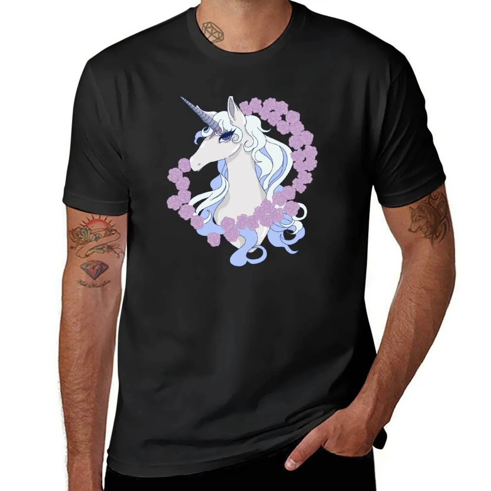 The Last Unicorn - The Lady Amalthea T-Shirt plus sizes plus size tops cute clothes plain black t shirts men