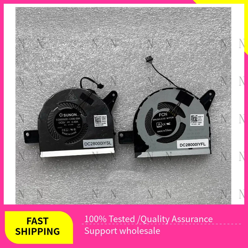 YJJ 09VK27 para Dell Latitude 5580 5590 Precision 3520 3530 DC28000IYFL YSL ventilador de refrigeración