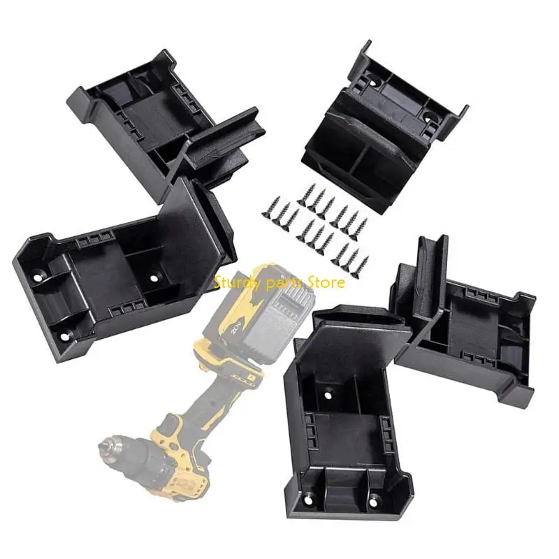 

97qc 5pcs аккумуляторный держатель дока для батареи для батареи 18 В/20 В батарея держатель батарея Кронштейн крепирует