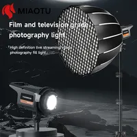MIAOTU 200w fotografía luz LED COB luz de vídeo en vivo luz de relleno alto brillo 2700-6500K iluminación luces fotográficas