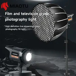 MIAOTU 200w High Brightness Photography Light LED COB live fill light 2700-6500K adjustable color temperatur lighting