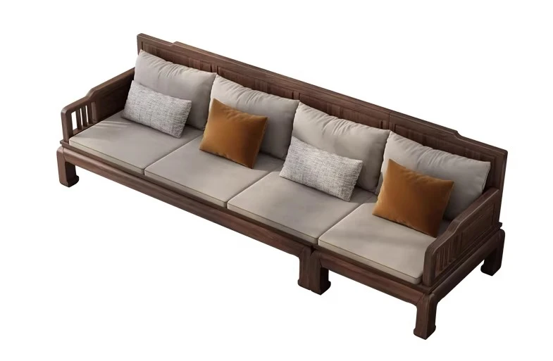 South American Walnut, Sofa Small Apartment, Living Room Combination Home, 2025 New Model