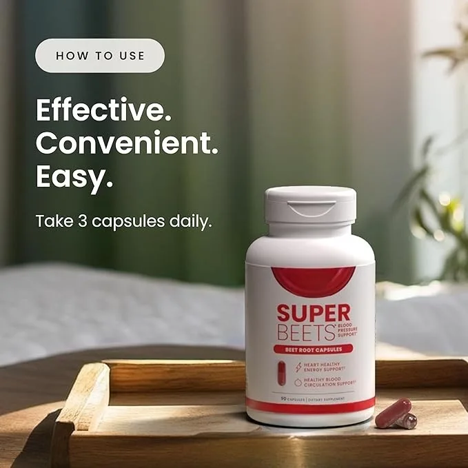 Beetroot capsules supplement dietary fiber to promote intestinal peristalsis and improve digestion and metabolism