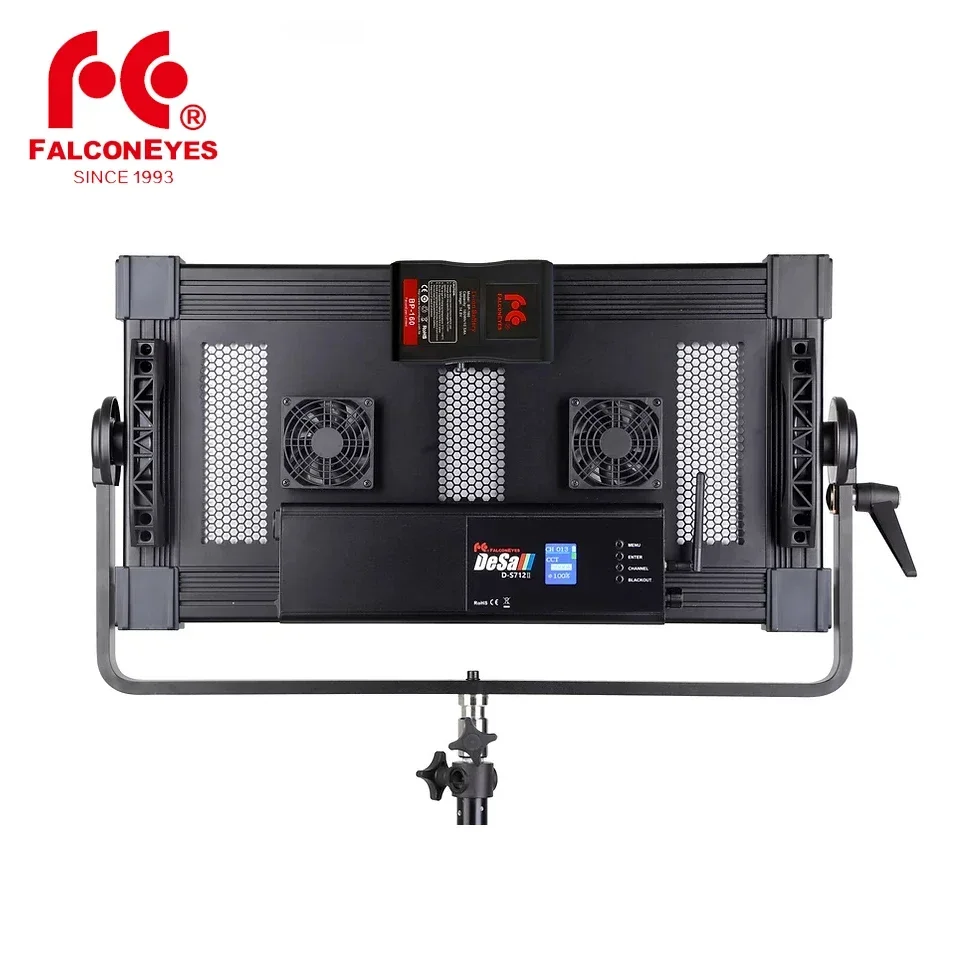

Falcon Eyes D-S712 II LED Soft Light Panel 3000-5600K CCI HSI 200W RGB Broadcast Lamp For Studio Film Photography Shooting