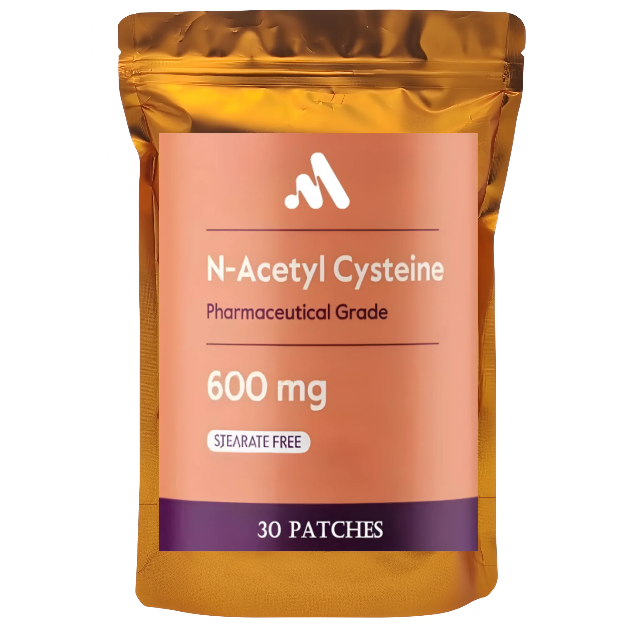 30 Patches N-Acetyl Cysteine Transdermal Patches NAC Good for Immune System & Antioxidant