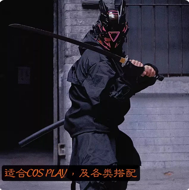 Espada Japonesa de Kendo Bushido Iaito Katana Tachi de 103 cm, de Calidad, con Hoja de Fibra de Resina, Laca Horneada, Saya, Accesorios de Cosplay, Sin Cuchilla Afilada