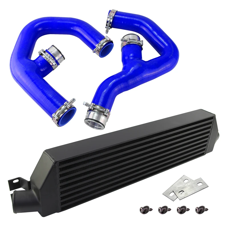 Upgrade Intercooler kit Past voor 2006-2010 Volkswagen Jetta GOLF GTI 2.0T Motor Audi A3