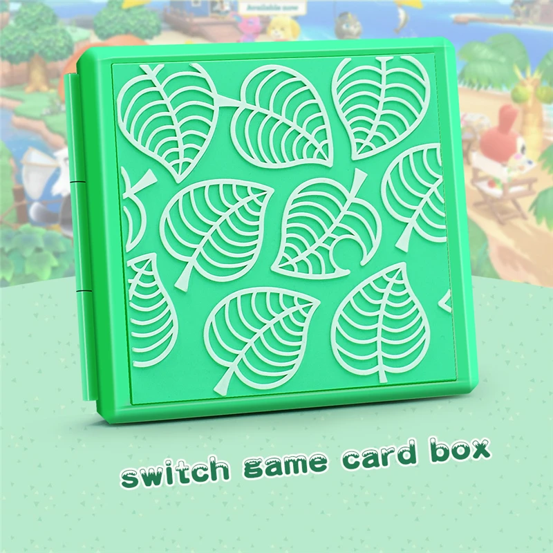 Portable Game Cards Storage Case For Nintendo Switch Oled NS Lite Box Shell Cartoon Anime SD TF Memory Card Protective Cover