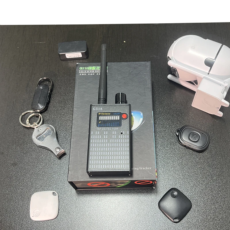 G318 Privacy Protector RF Signal Detector Range Detect SIM Card Bug GPS Tracker 5.8GHz Hidden Camera for Office Car Hotel Use