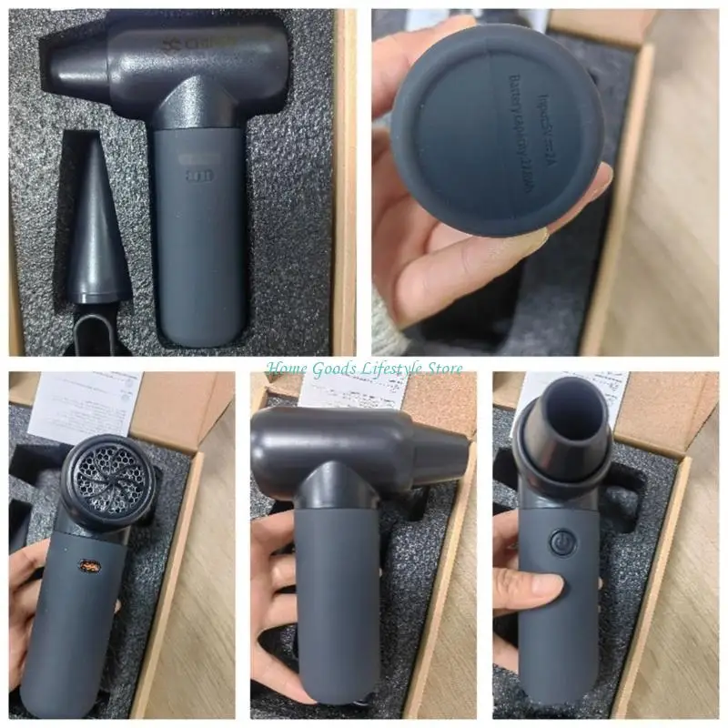 e74e قابلة لإعادة الشحن هواء اللاسلكي Duster 33000 دورة في الدقيقة عالية السرعة طائرة صغيرة الجافة الجافة للمنزل للسيارة في