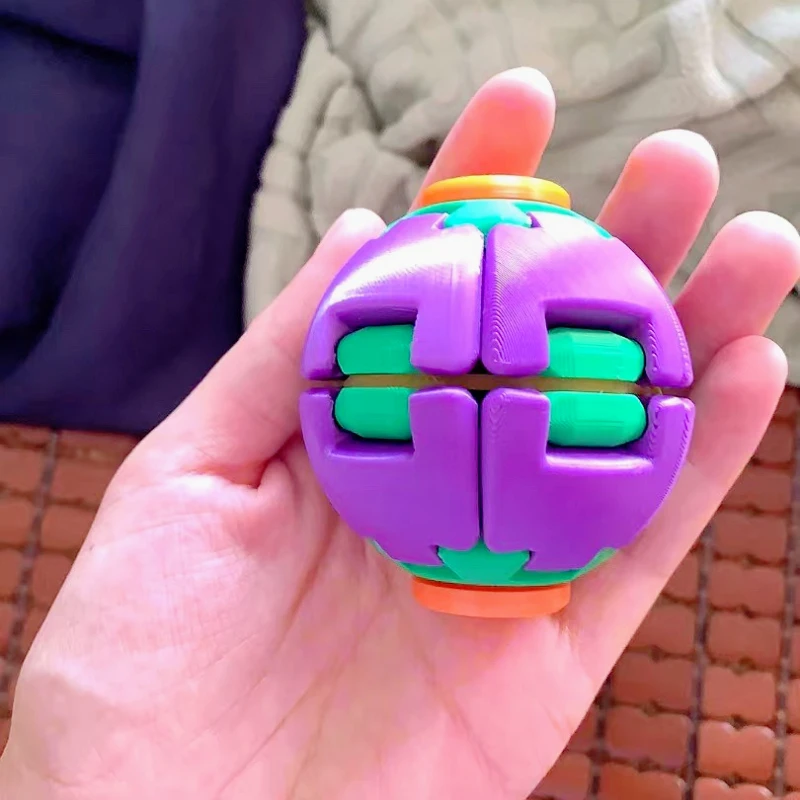 pressing decompression fingertip gyroscope popular toy Rotating decompression ball entertainment gadget birthday Christmas gifts