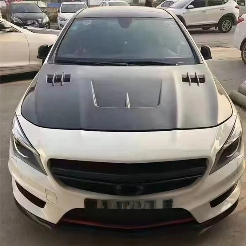 Carbon Fiber Hood For CLA Class W117 CLA200 220 250 260