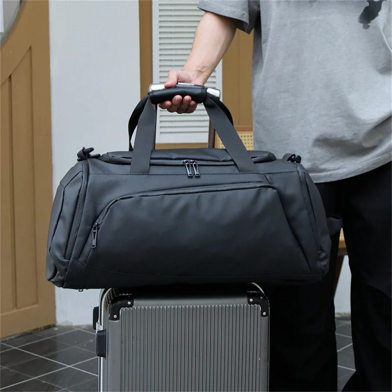 Large Capacity Travel Bag Can Be Fitted with A Suitcase Dry Wet Separation Can Be Slung Over One Shoulder or Crossbody Knapsack