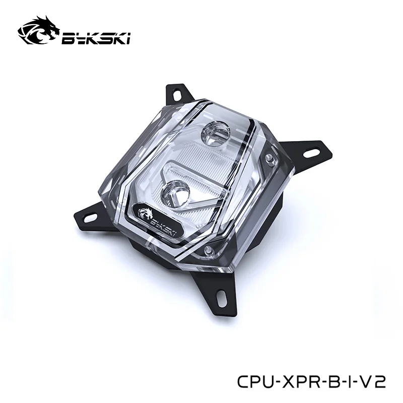 Bykski CPU Water Block For Intel LGA1700,1200,115X,X99,X299 ,CPU Water Cooler 5v 3pin,12v 4pin ,CPU-XPR-B-I-V2