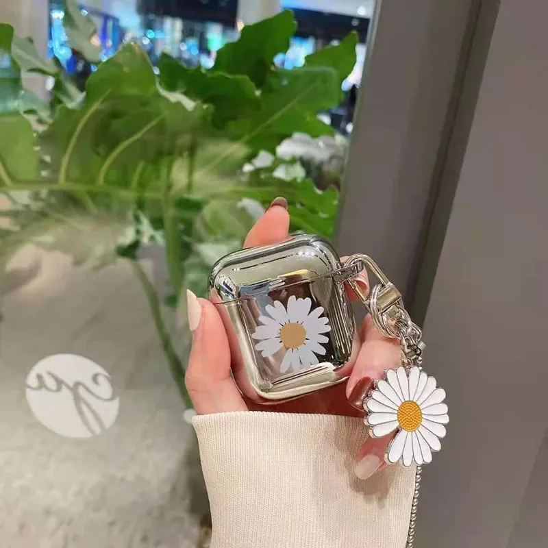 كوريا peaceminusone x جزء ديزي سماعة لاسلكية تعمل بالبلوتوث سماعة الرأس ل Airpods 1/2 سماعة غطاء ل Airpod 4th/3th/pro/pro 2