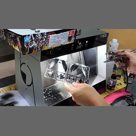 2026 New Refined Model Spraying Water Curtain, Assembly-Free Figure Spraying Suction Tank Coloring Table
