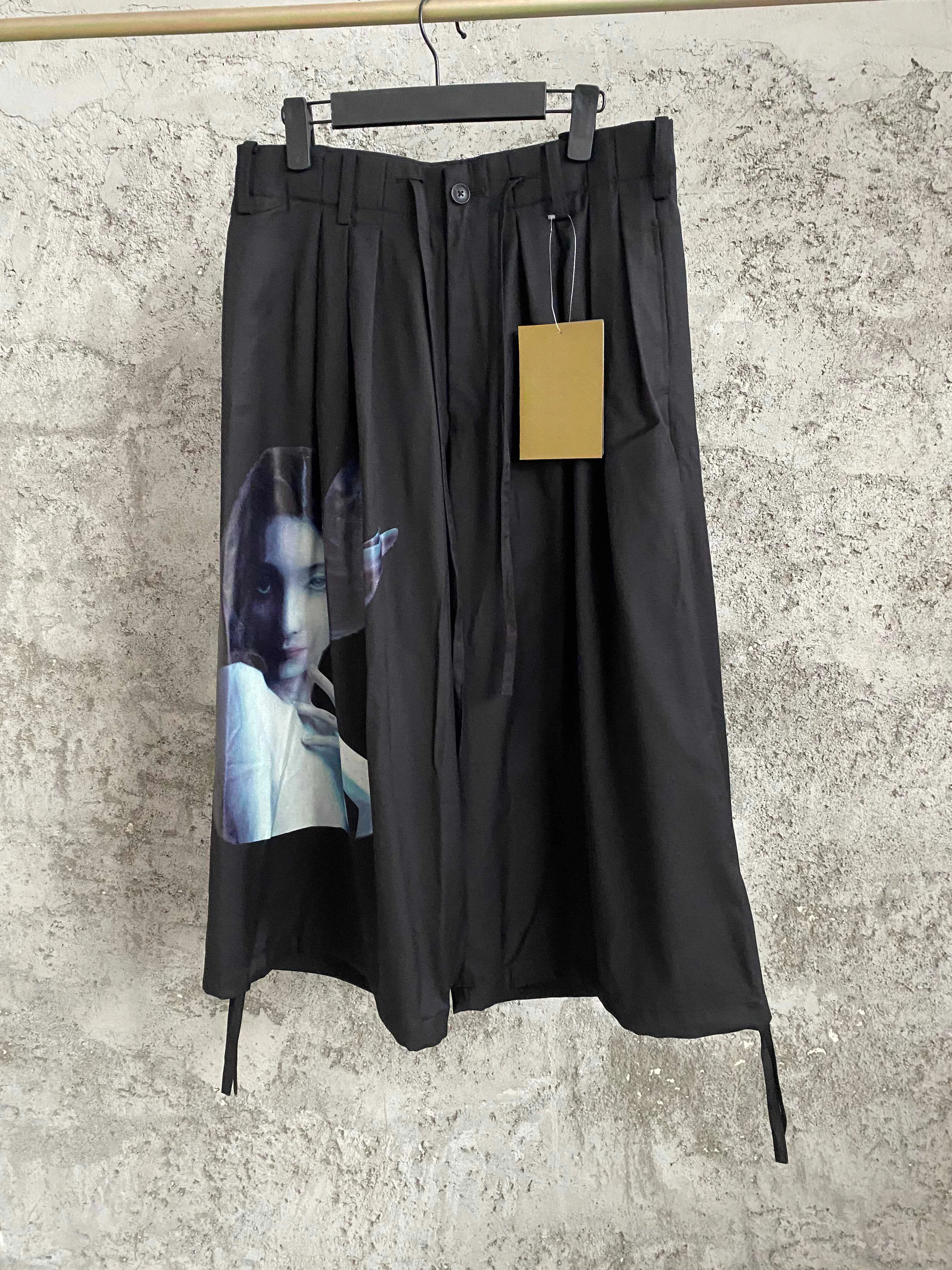 

TOP-YAMAMOTO Original Uchida Loose and Comfortable Wool Uchida Sakura Fate Wheel Harun Pants