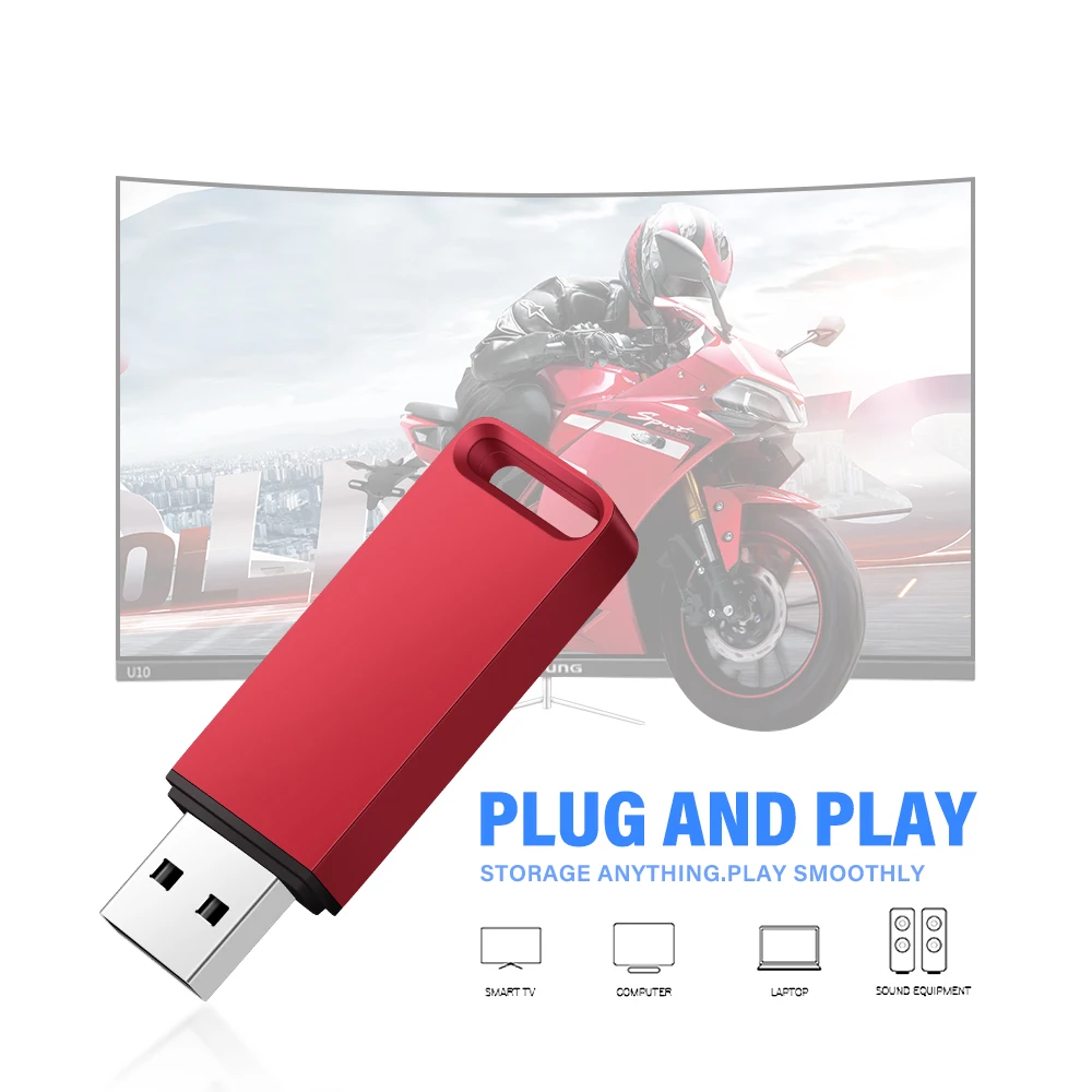 Business gift Metal USB 2.0 Flash Drives 128GB 64GB Waterproof Pen drive 32GB16GB 8GB 4GB Memory stick Black U disk for Computer
