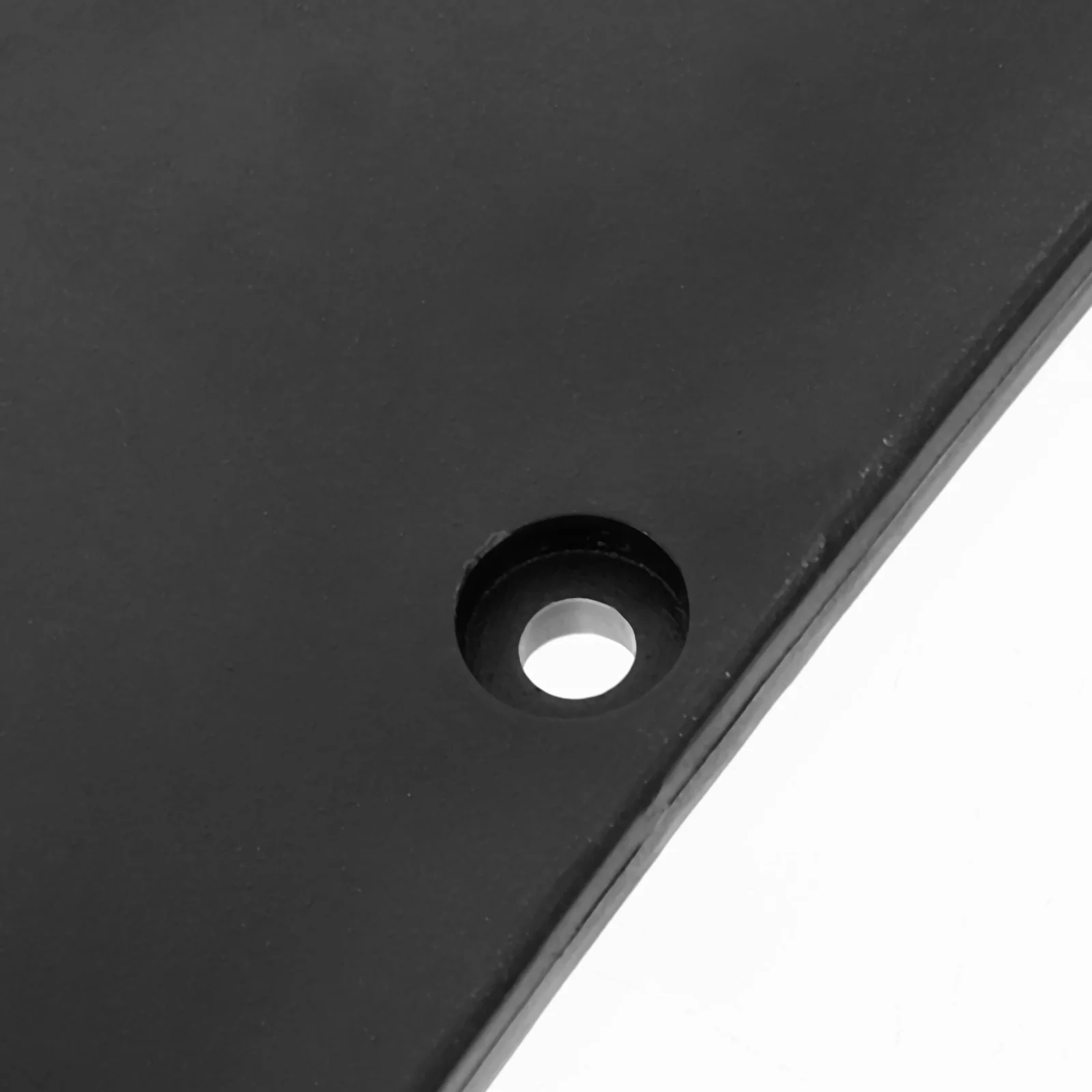 

2Pairs Front Lip Spoiler Decor Car Exterior Modification Sturdy Plastic Automotive Tail Strip Easy Install Vehicle Modified Part