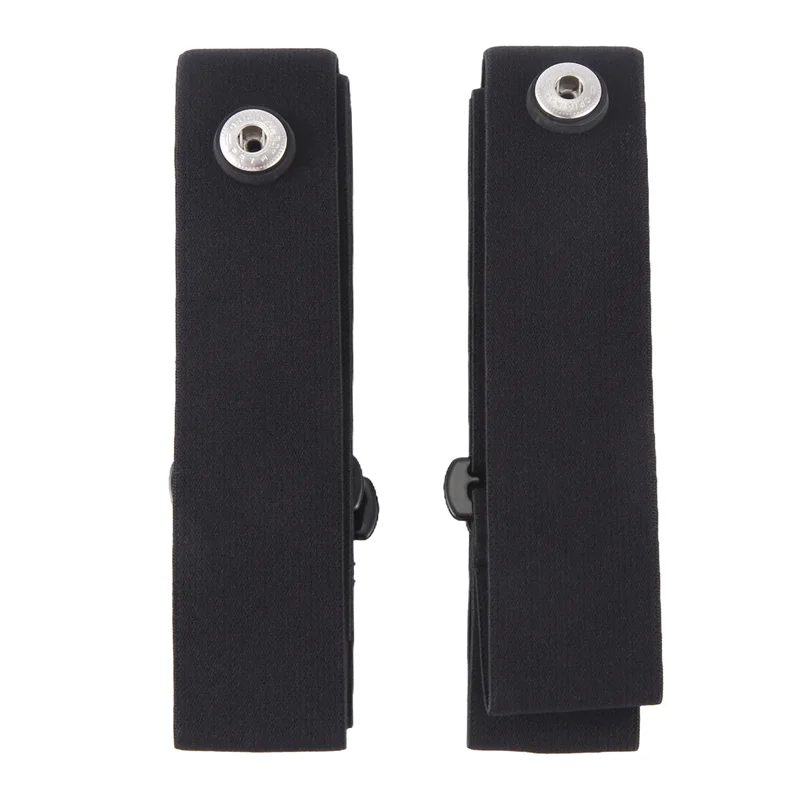 AF93-2Pcs Geonaute Wahoo Garmin Magene Bryton Coospo 심박수 센서 가슴 벨트 용 탄성 심박수 가슴 스트랩 밴드