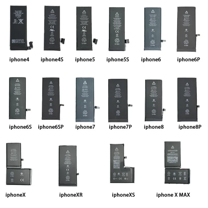 High-quality Battery for IPhone XS XR X XS MAX Lithium Polymer Replacement Bateria for Apple IPhone XR Battery