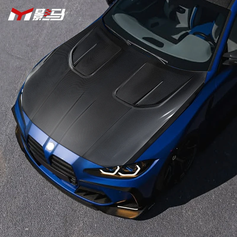 

Car Vorstein Style Double Sided Carbon Front Engine Bonnet Hood For Bmw G80 M3 G82 M4 Engine Hood