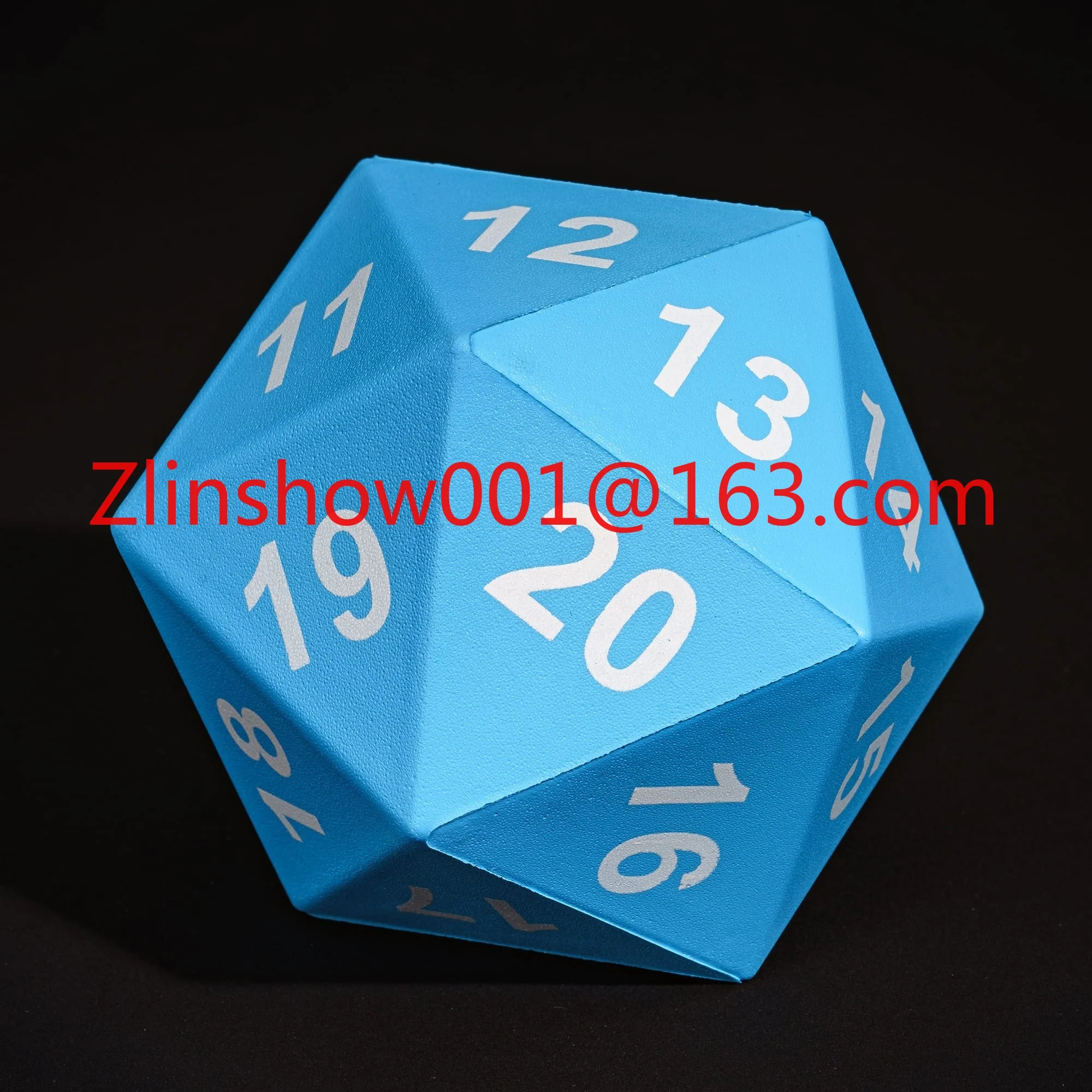 2025 نرد متعدد السطوح جديد Rpg الزنزانات والتنينات 80 مللي متر D20 نرد رغوي
