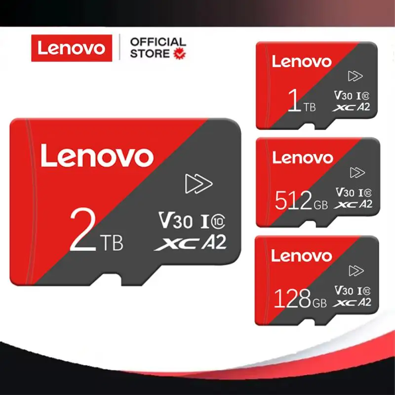 Lenovo 2 ТБ высокоскоростные карты памяти 512 ГБ Micro TF/SD карты 1 ТБ SD карта памяти 128 ГБ SD карта адаптер бесплатно для Steam Deck