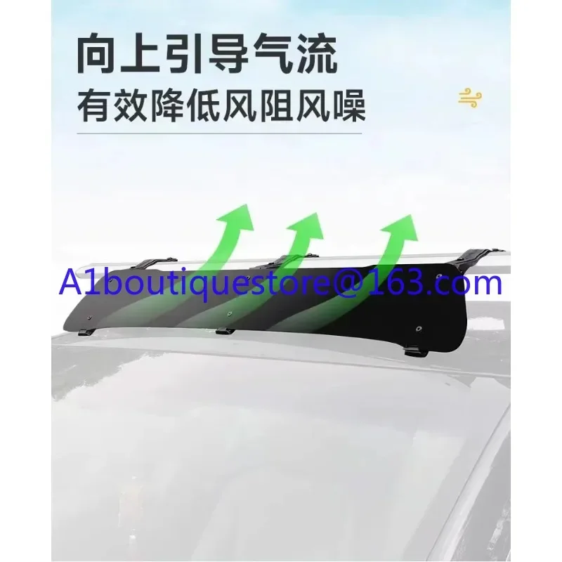 Deflektor Spoiler atap, papan pengurang kebisingan Universal senyap