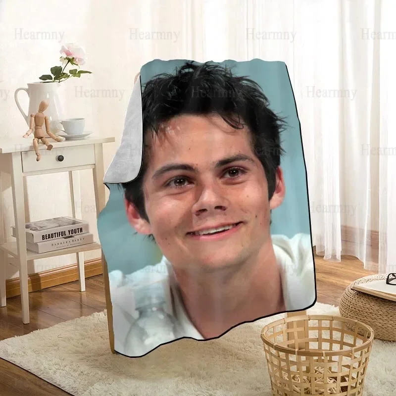 New Arrival Dylan O'brien Blankets Printing Soft Blanket Throw On Home/Sofa/Bedding Portable Adult Travel Cover Blanket