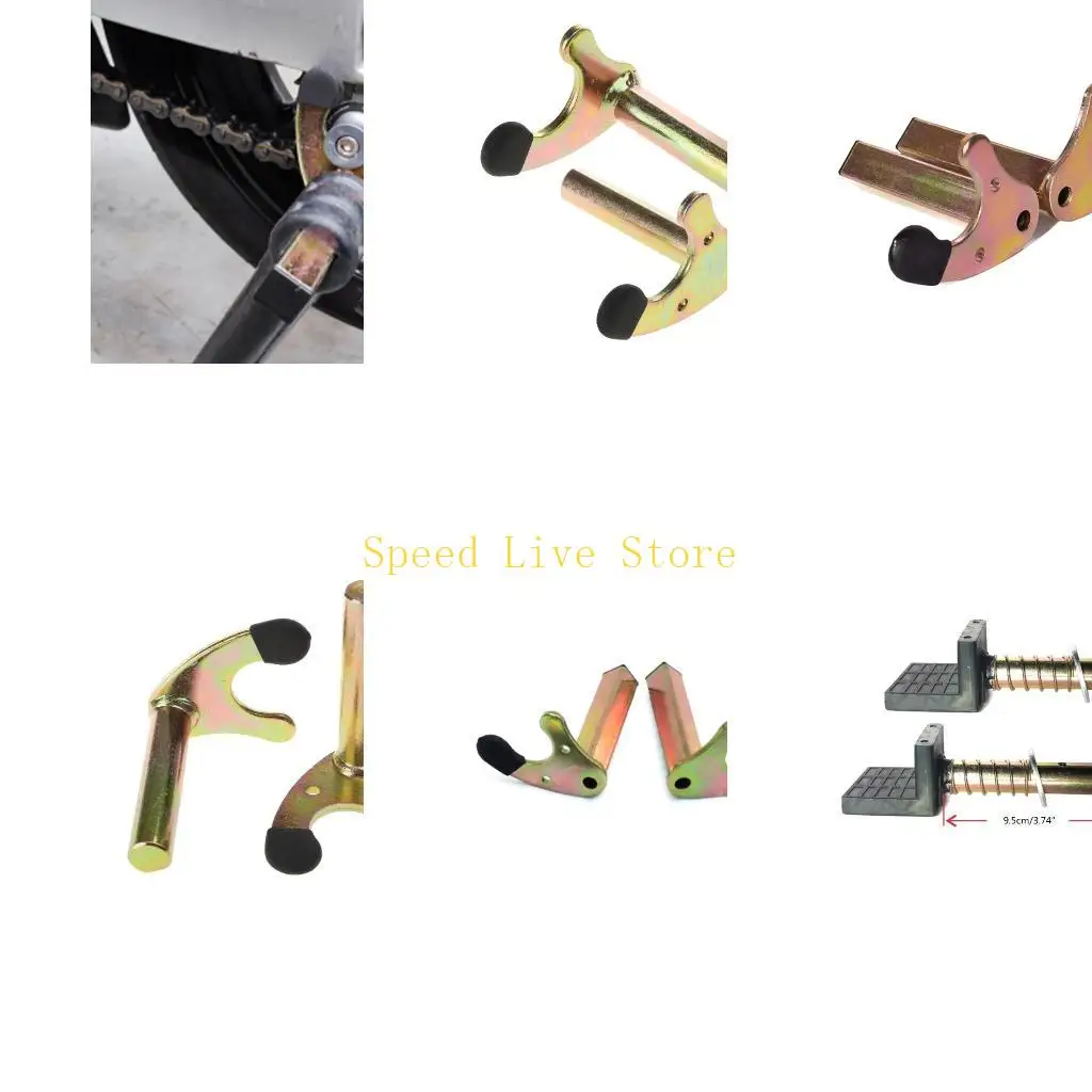 

547C Motorcycle Stands Wheel Support Frame Stand Hook Fork Motorbike Accessories