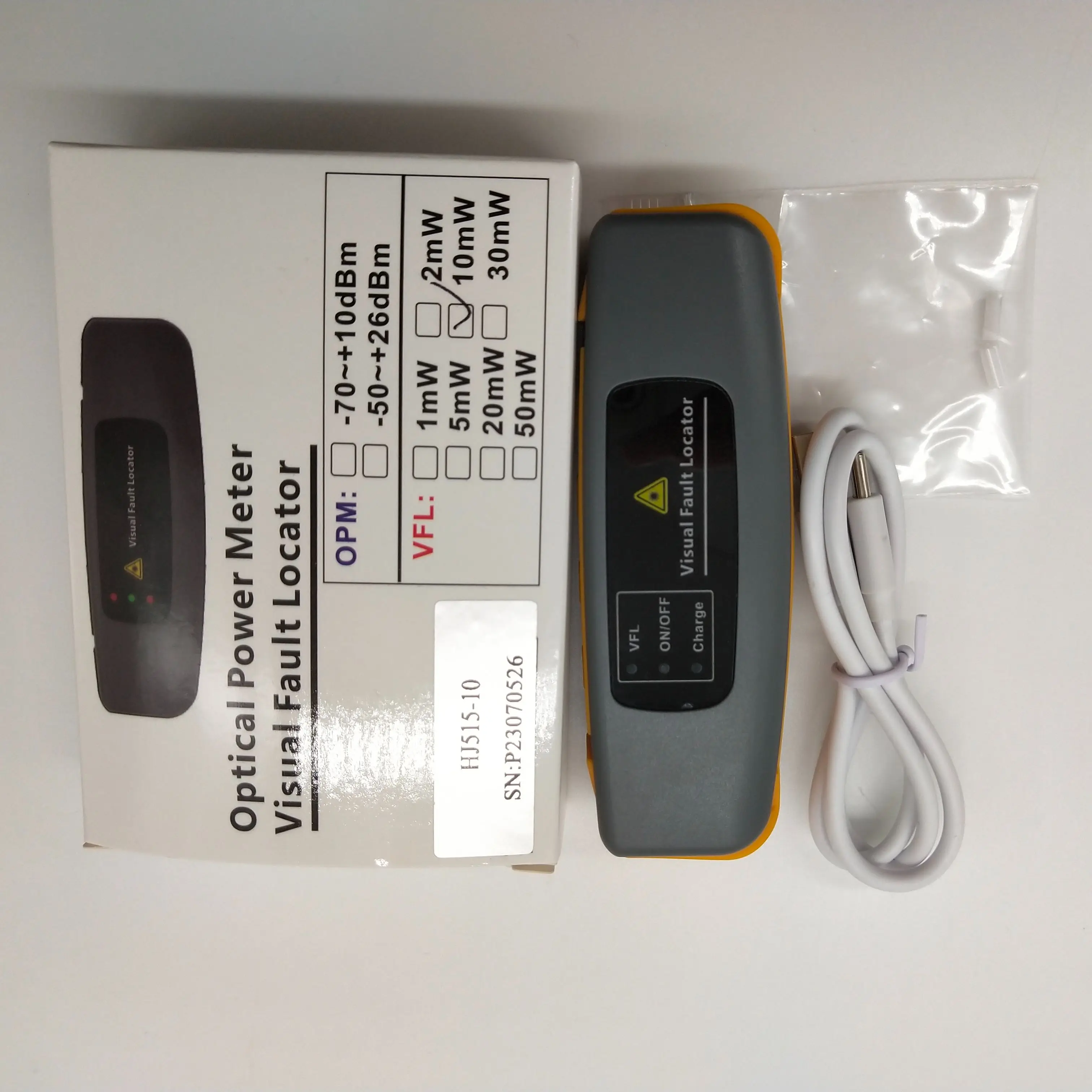 2023 NEW Upgrade 10mw green light pen Visual Fault LocatorFTTH Fiber Optic Cable Tester Pen VFL 10mW