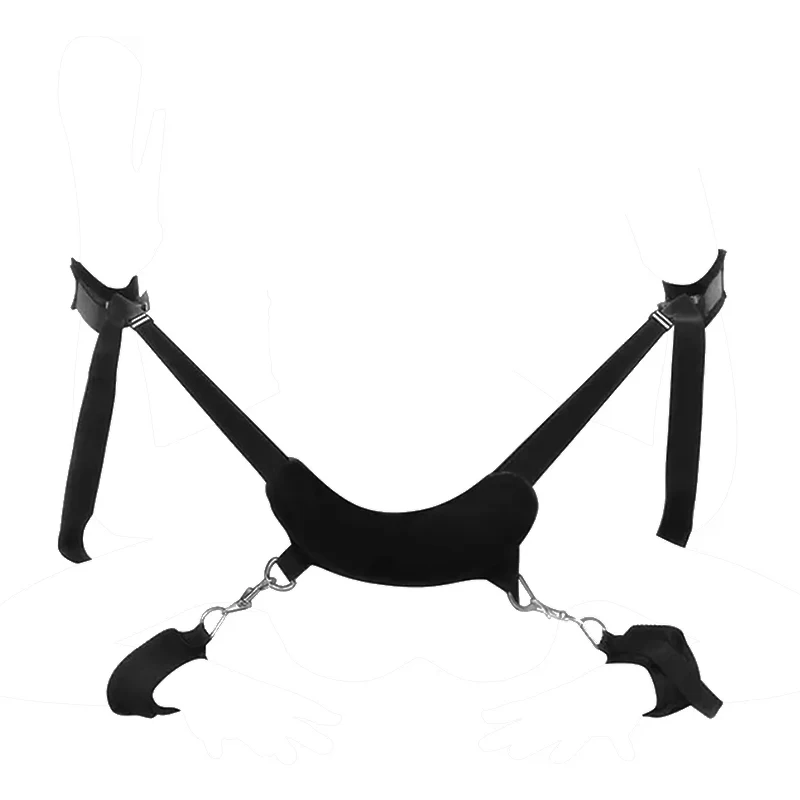 

BDSM Bondage Restraints Kit for Adult Couples Sex Handcuff Toys Thigh Sex Things for Couples Kinky Play Hand Leg Cuffs Strap Set