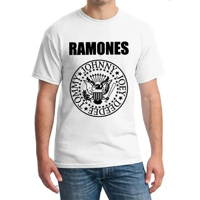 Unisex Fghfg Ramone Seal T-shirt, camisa gráfica das mulheres, Punk Rock, Floresta, Álbum Hills, Homens, 2024