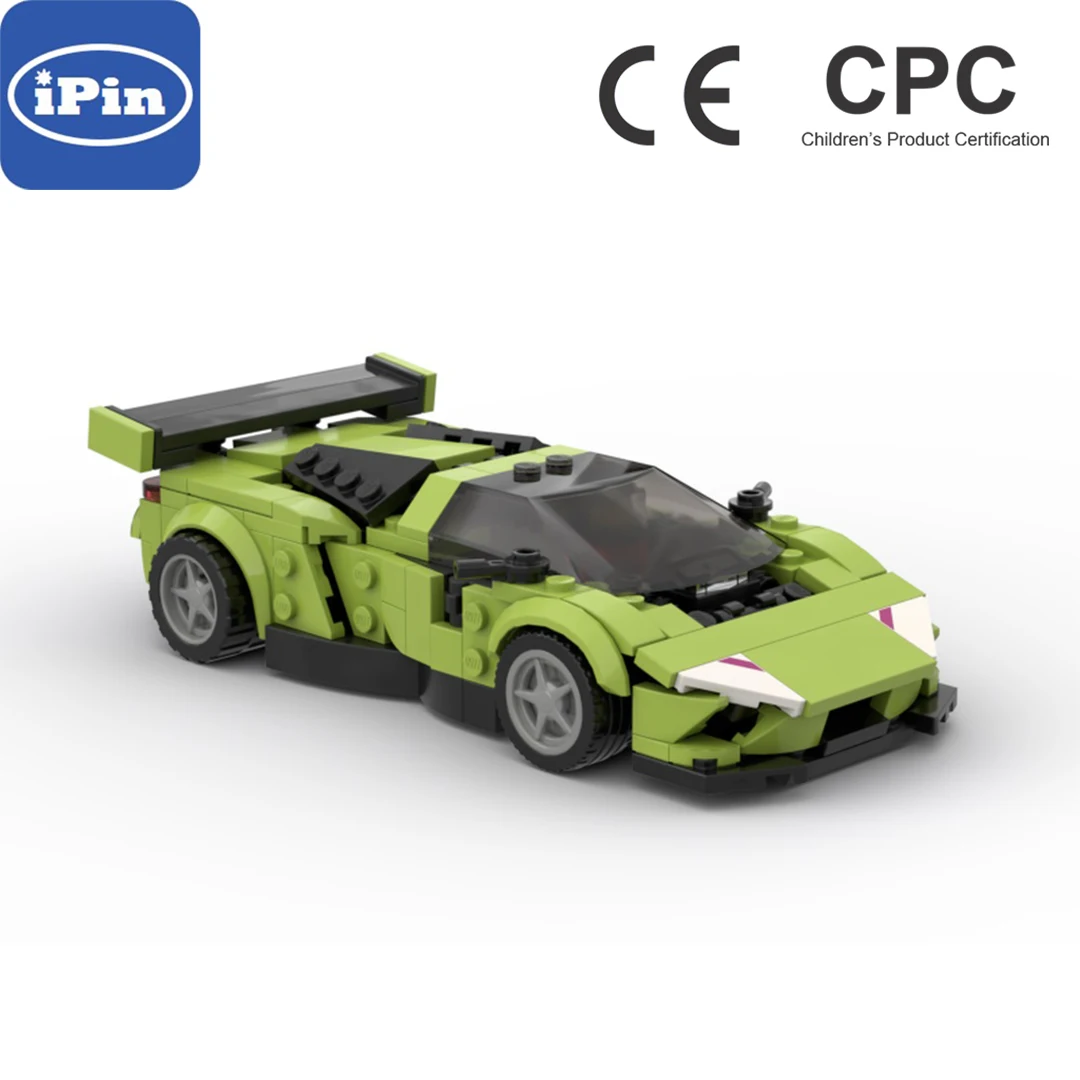 

MOC-52816 Sports Car Building Block Technology Assembly Electronic Drawing High TechToys Kids Christmas Gifts