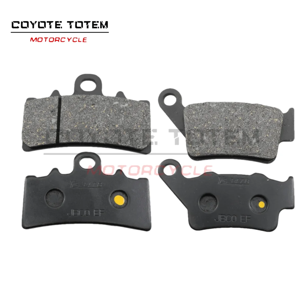

The front and rear brake pads of motorcycles are applicable to BMW G310R /GS G310R 310GS 2017-2021