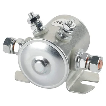 Max 300a Continue Solenoïde Relais 12V Dc Startersolenoïde Voor Golfkarretjes, Lier, Marine In