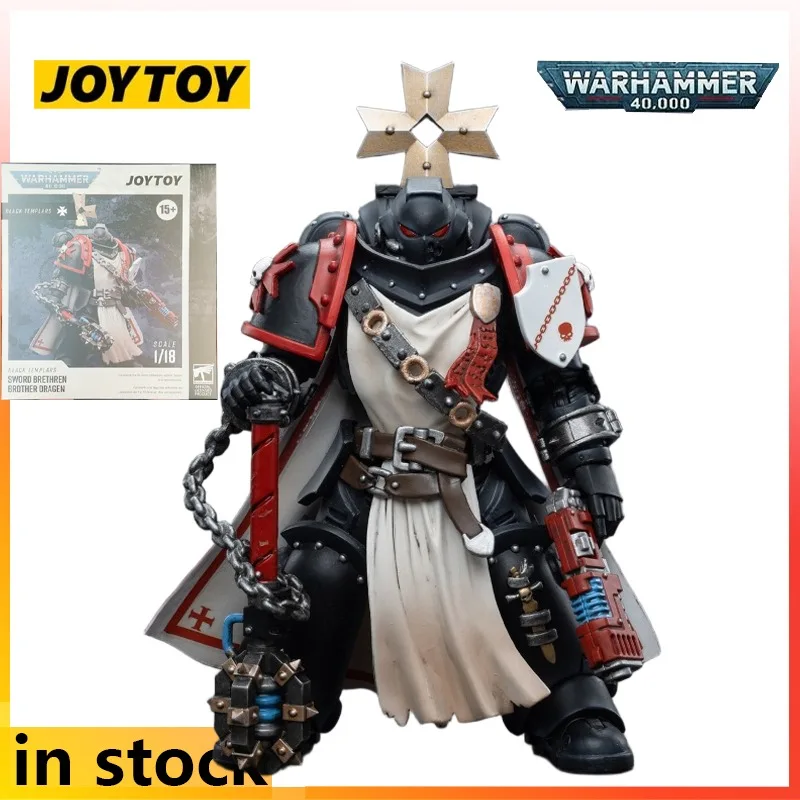 JOYTOY 1/18 Gotowy Ruchomy Mecha Warhammer 40000 Święty Miecz Wojownik Anime Bracia Smokowie Figurka Akcji Zabawki Prezenty dla Chłopców
