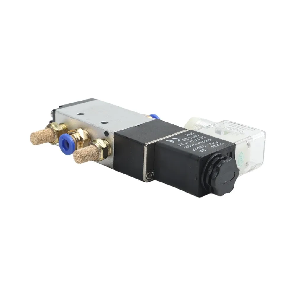 Replace 5 Port Solenoid Valve Pneumatic 2 Position 0-116 PSI Kits DC 12V 4V210-08 2018 New Sale Useful  Replace