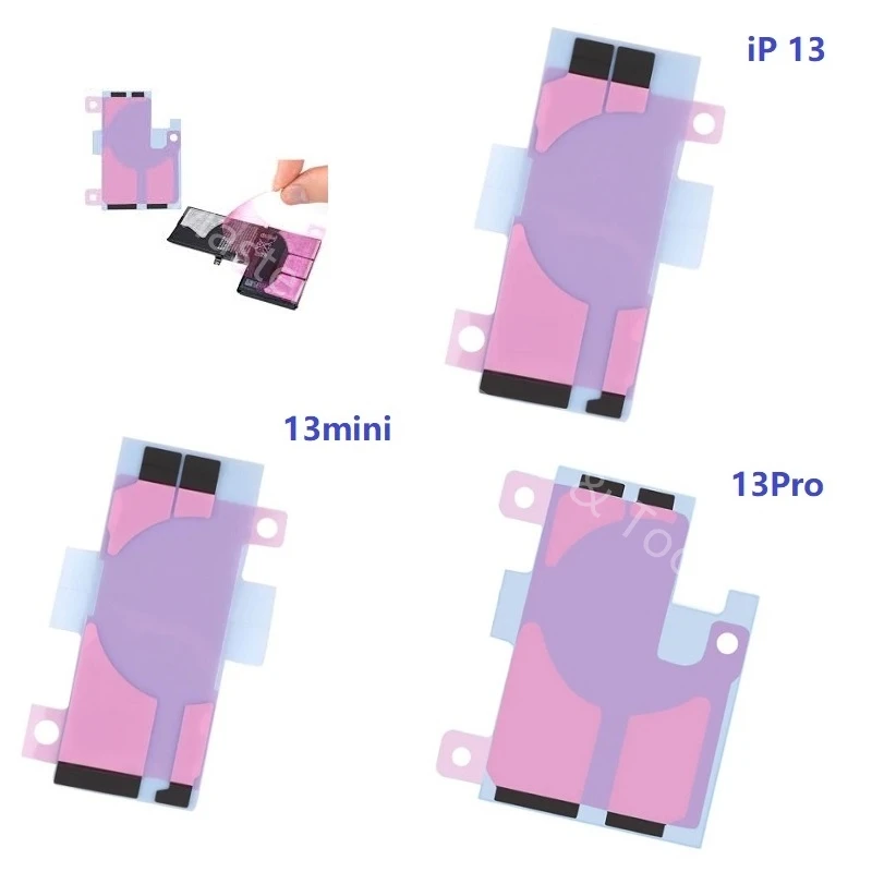 10PCS Orginal Parts Battery Adhesive Sticker Assembly Tape for iPhone 6 7 8 8P X XS XSM 11 12 13 mini Pro Max Replacement Flex