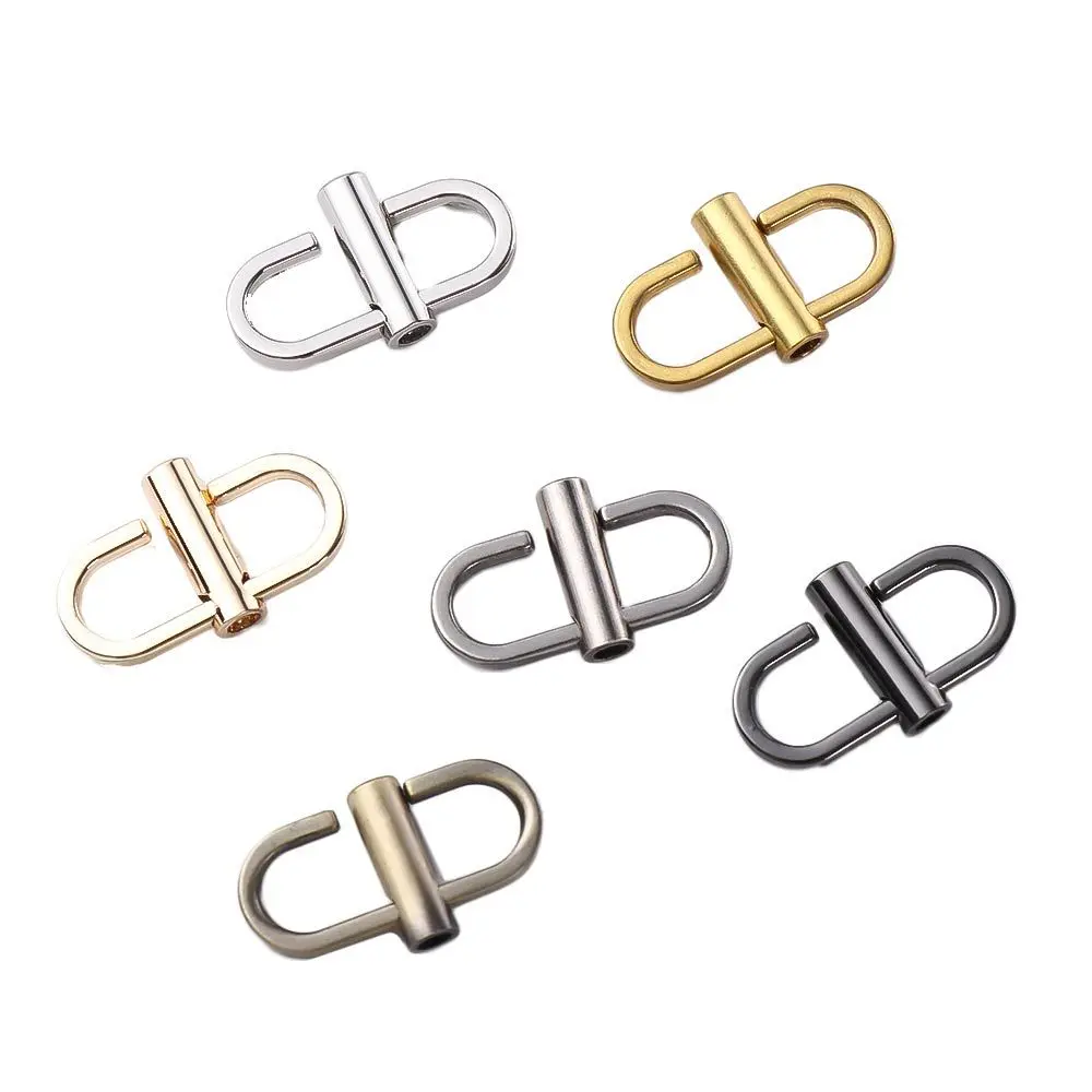 6 Colors Bag Parts Hardware Accessories Chain Length Adjustment Replacement Buckle Strap Adjustment Buckle Metal Buckle Clip