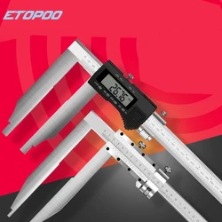 300mm long jaw digital caliper heavy duty digital vernier caliper 0-300mm with long jaw 150mm long digital slider caliper