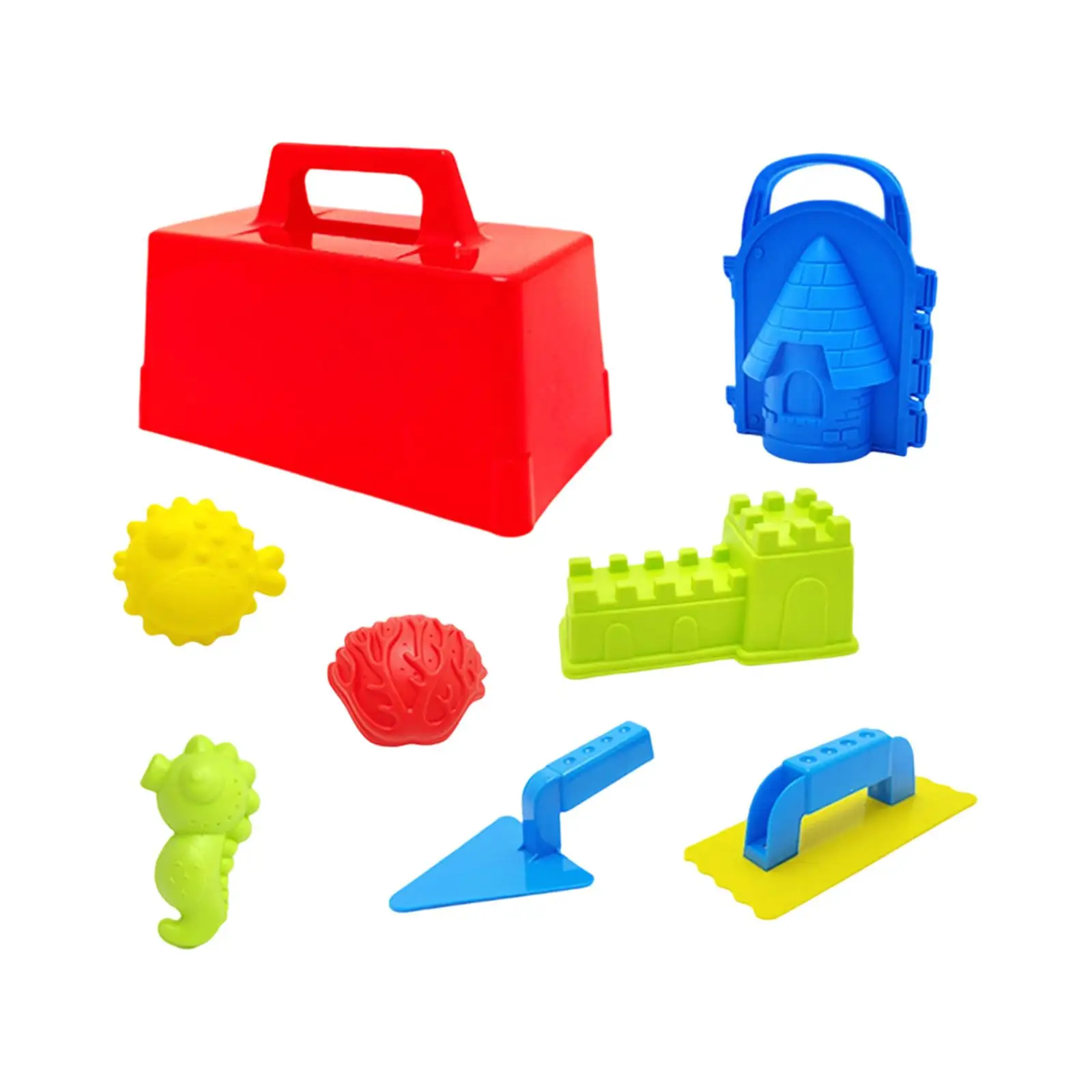 8-częściowy zestaw zabawek śnieżnych, prezenty urodzinowe dla każdego, zestaw zabawek do piasku na plażę, zestaw do budowania zamków z piasku, narzędzia do budowania śnieżnych fortów