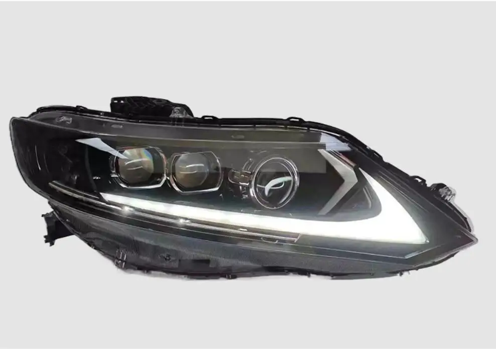 car bupmer head light for Honda Jade headlight LED 2013~2017y car accessories DRL fog for Honda Jade headlamp