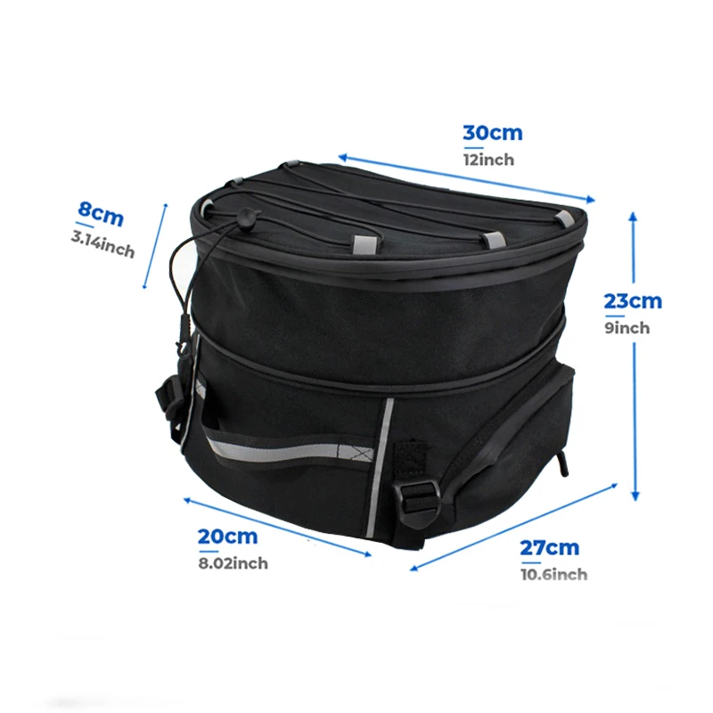 Universal Motorcycles Tail Rear Bags Luggage For YAMAHA MT 07 MT09 For Honda Africa Twin CRF1000L NC700 For Kawasaki Z900