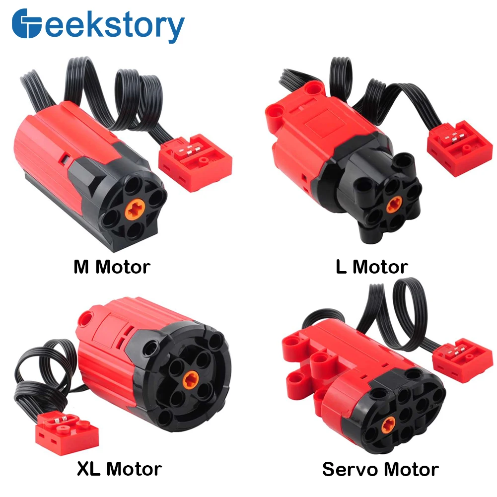 Power Functions Verbesserter Motor M L XL Motor Servomotor Kompatibel mit Legoeds MOC Bausteinen Spielzeugteil 88003 8882 8883