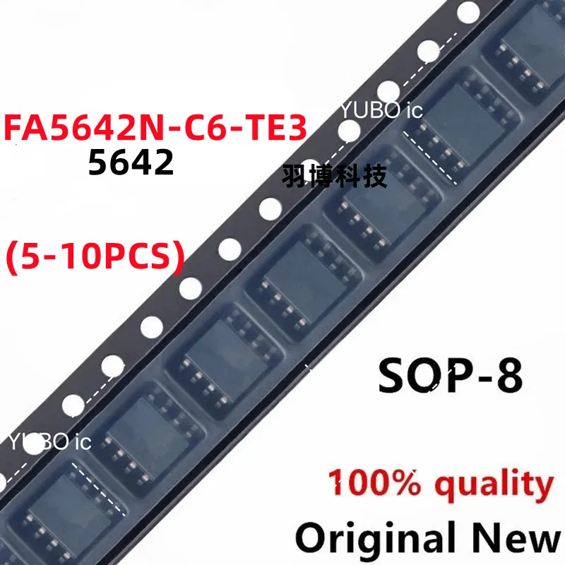 (5-10piece)100% New FA5642N-C6-TE3 FA5642N FA5642 5642 sop-8 Chipset