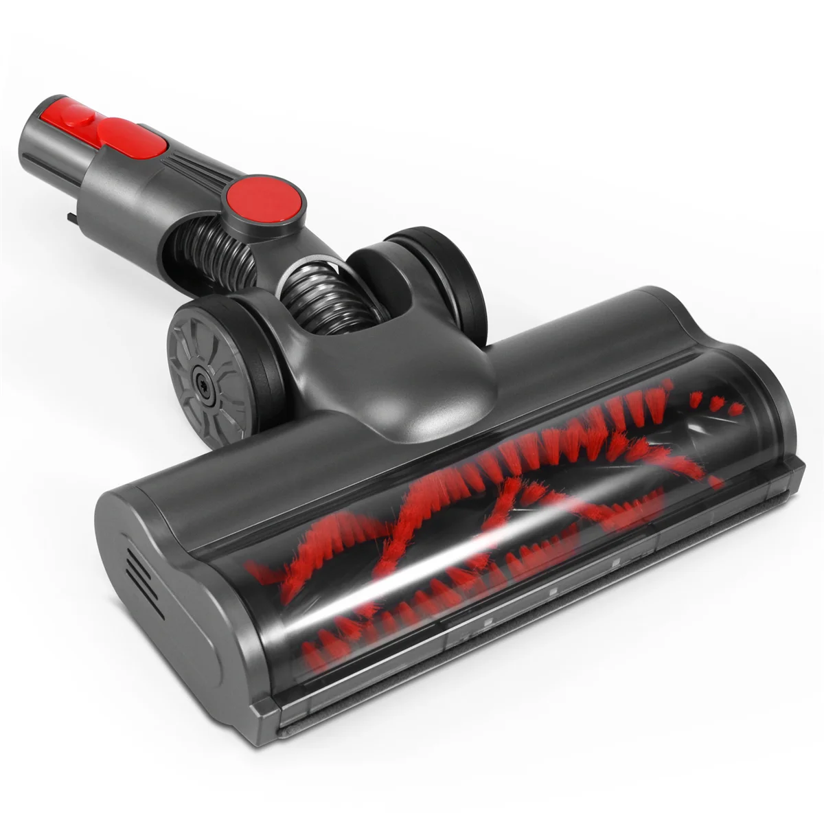 رأس فرشاة توربينية A02V لـ Dyson V7 V8 V10 V11 V15 مكنسة كهربائية مرفق أرضية مع مصابيح أمامية LED