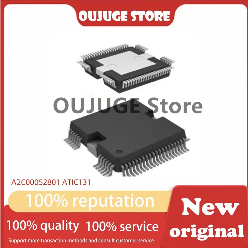 1PCS/lot New original A2C00052801 ATIC131 B2 HQFP-64 Fuel injection driver chip